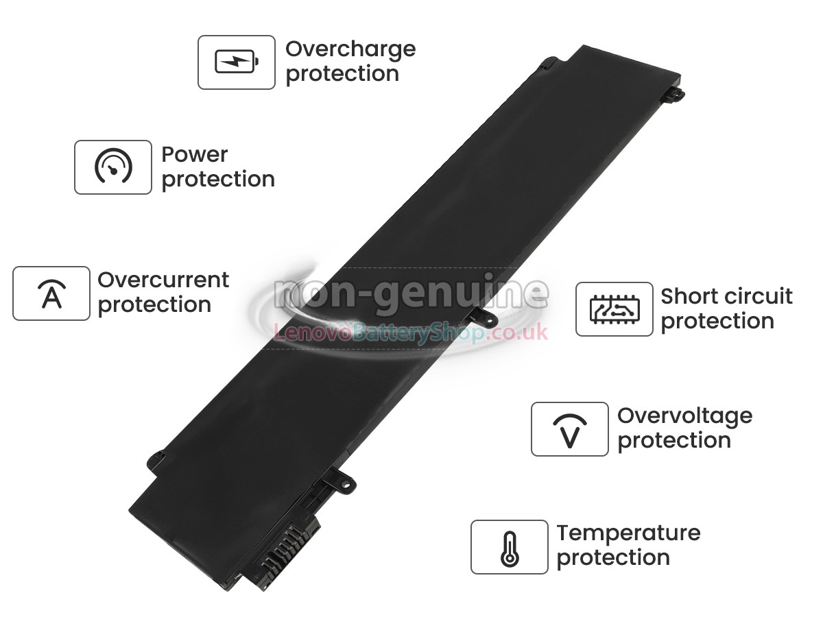 Replacement battery for Lenovo SB10F46460