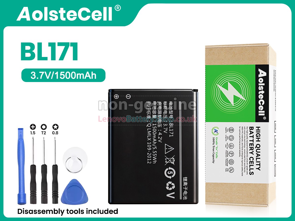 Replacement battery for Lenovo A60
