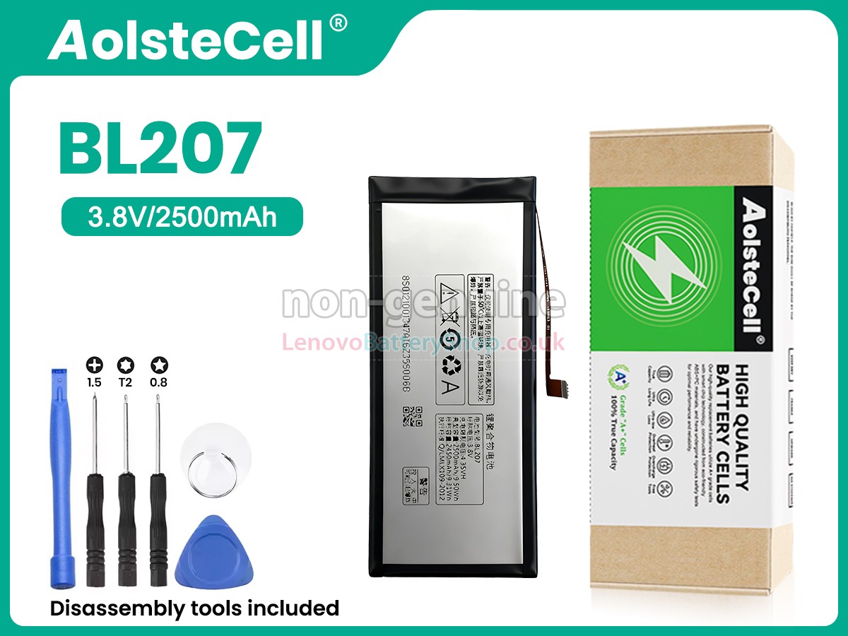 Replacement battery for Lenovo K5