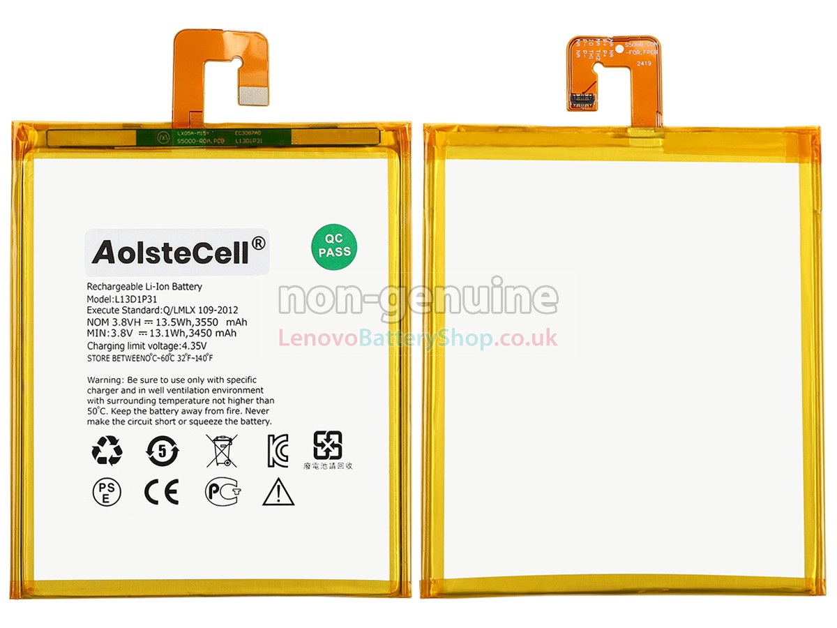 Replacement battery for Lenovo TAB3 7 PLUS