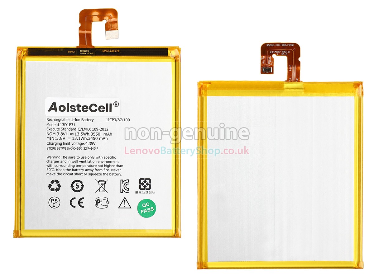 Replacement battery for Lenovo TAB3 7 PLUS
