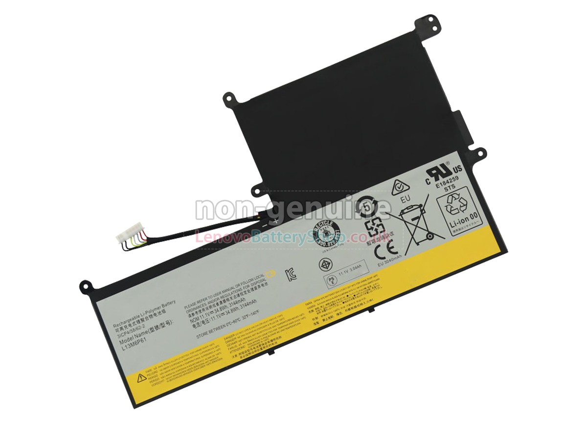 Replacement battery for Lenovo L13L6P61