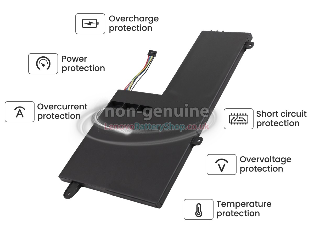 Replacement battery for Lenovo L15L2PB1(2ICP6/55/90)