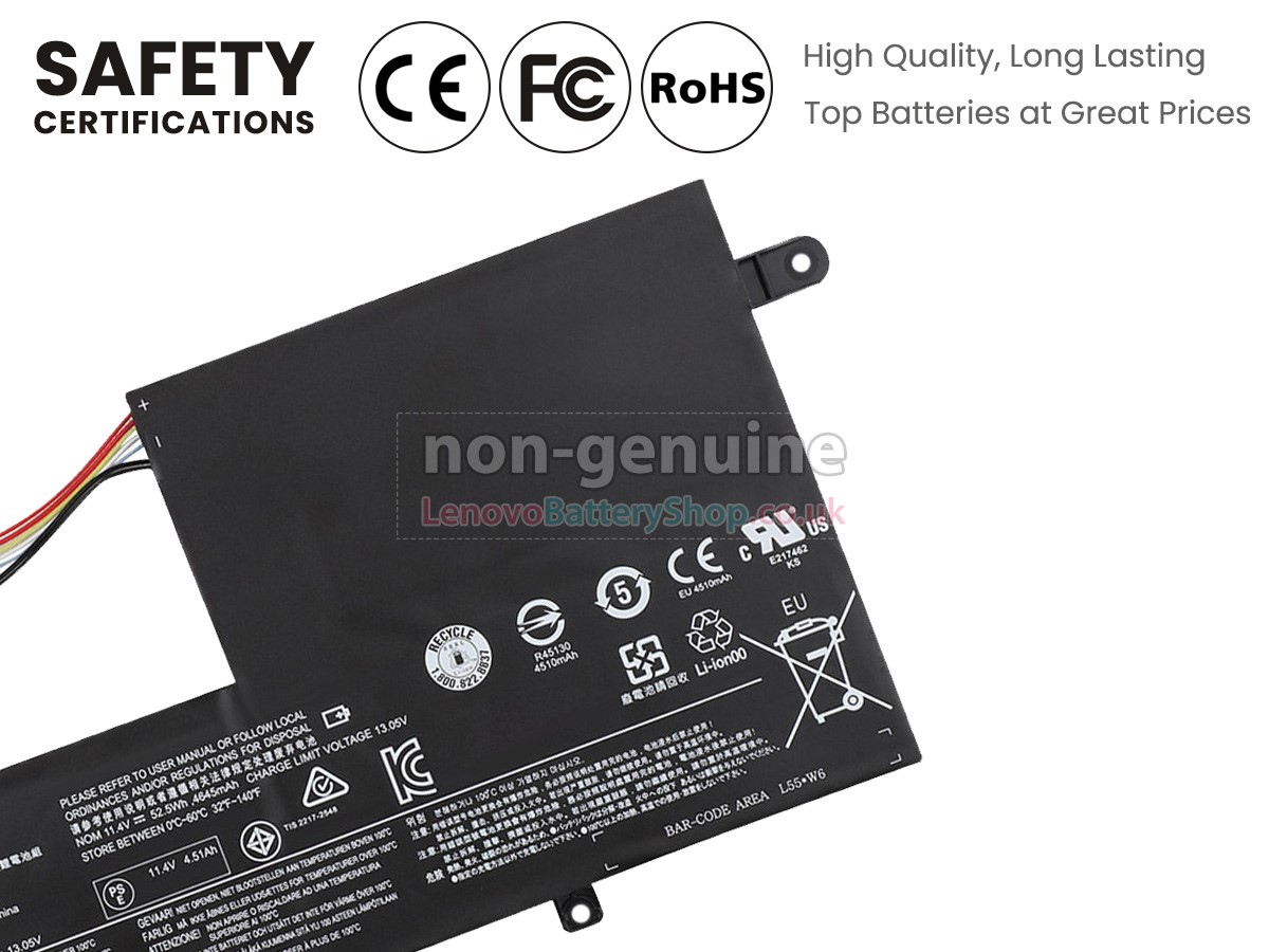 Replacement battery for Lenovo YOGA 520-14IKB