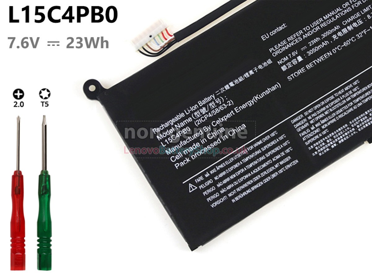 Replacement battery for Lenovo S21E-20 80M4004MGE