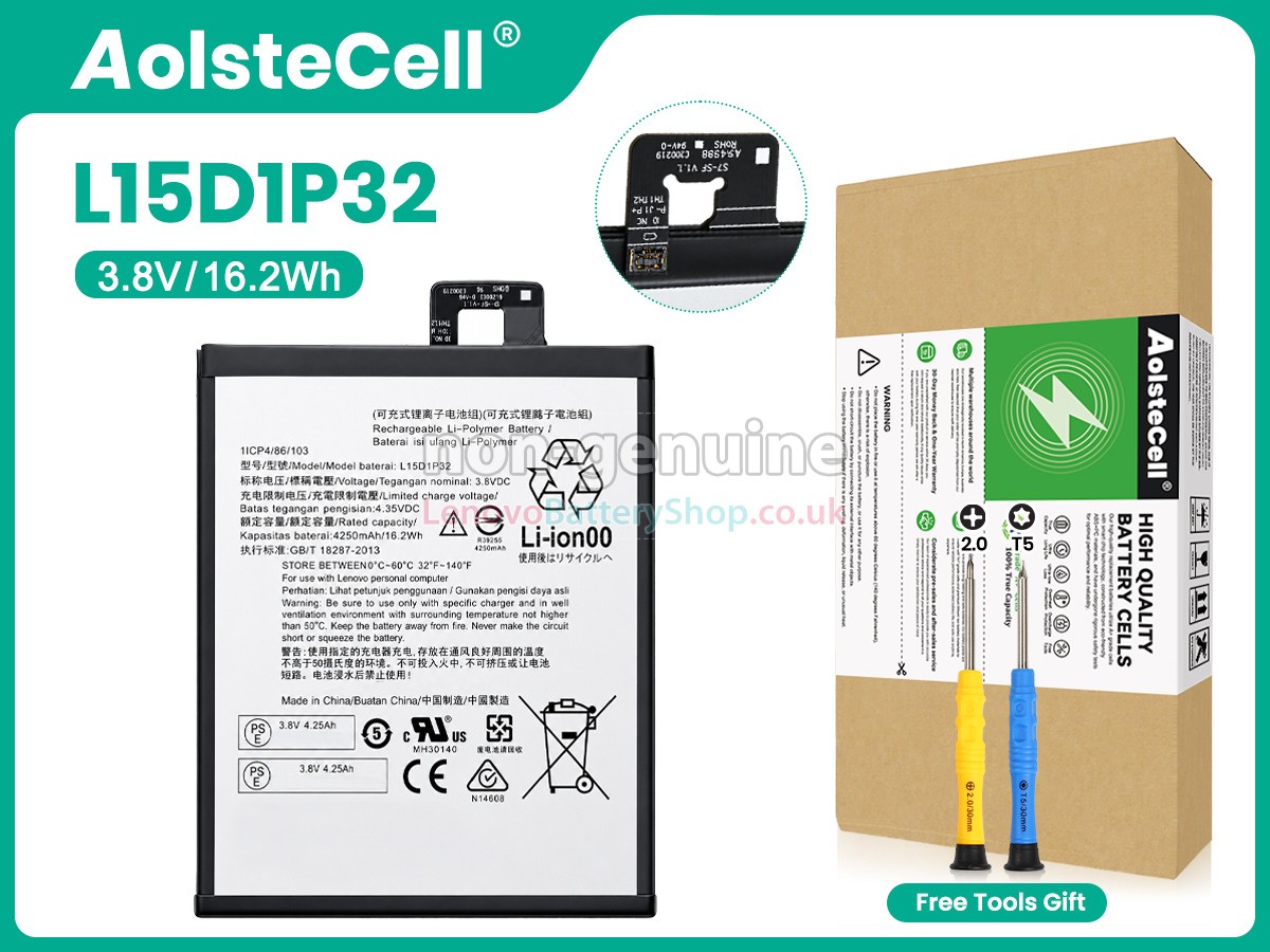 Replacement battery for Lenovo PHAB 6.98