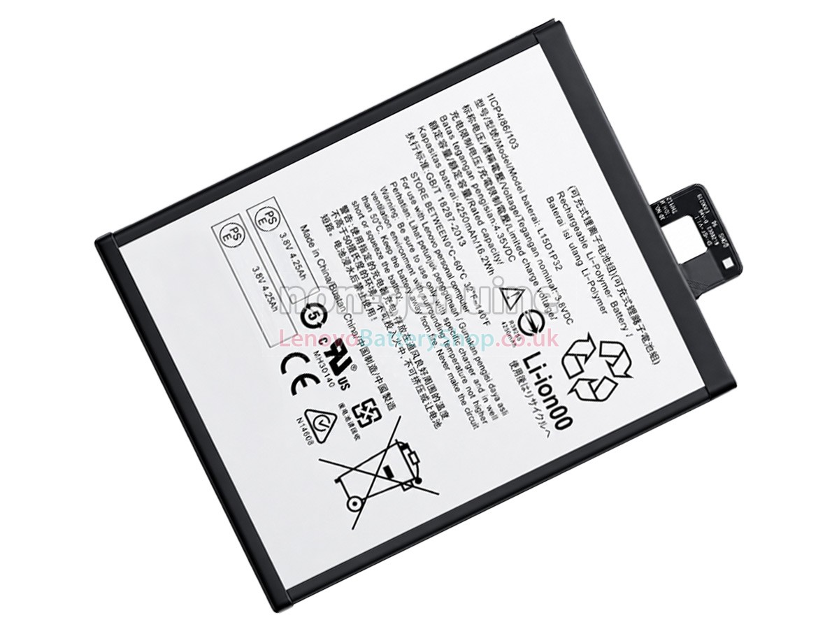 Replacement battery for Lenovo PHAB 6.98