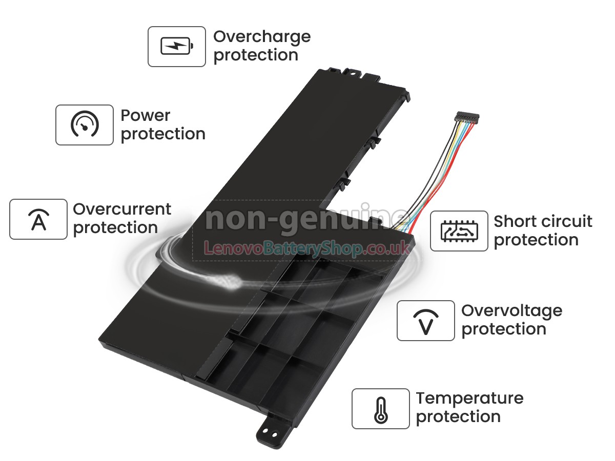 Replacement battery for Lenovo L15L2PB1(2ICP6/55/90)