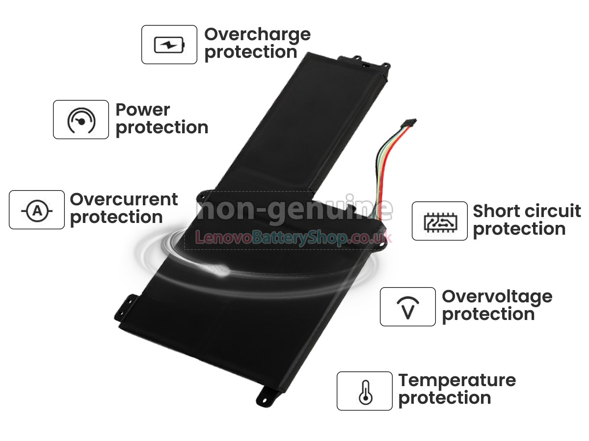 Replacement battery for Lenovo IdeaPad 320S-14IKB-80X40057GE