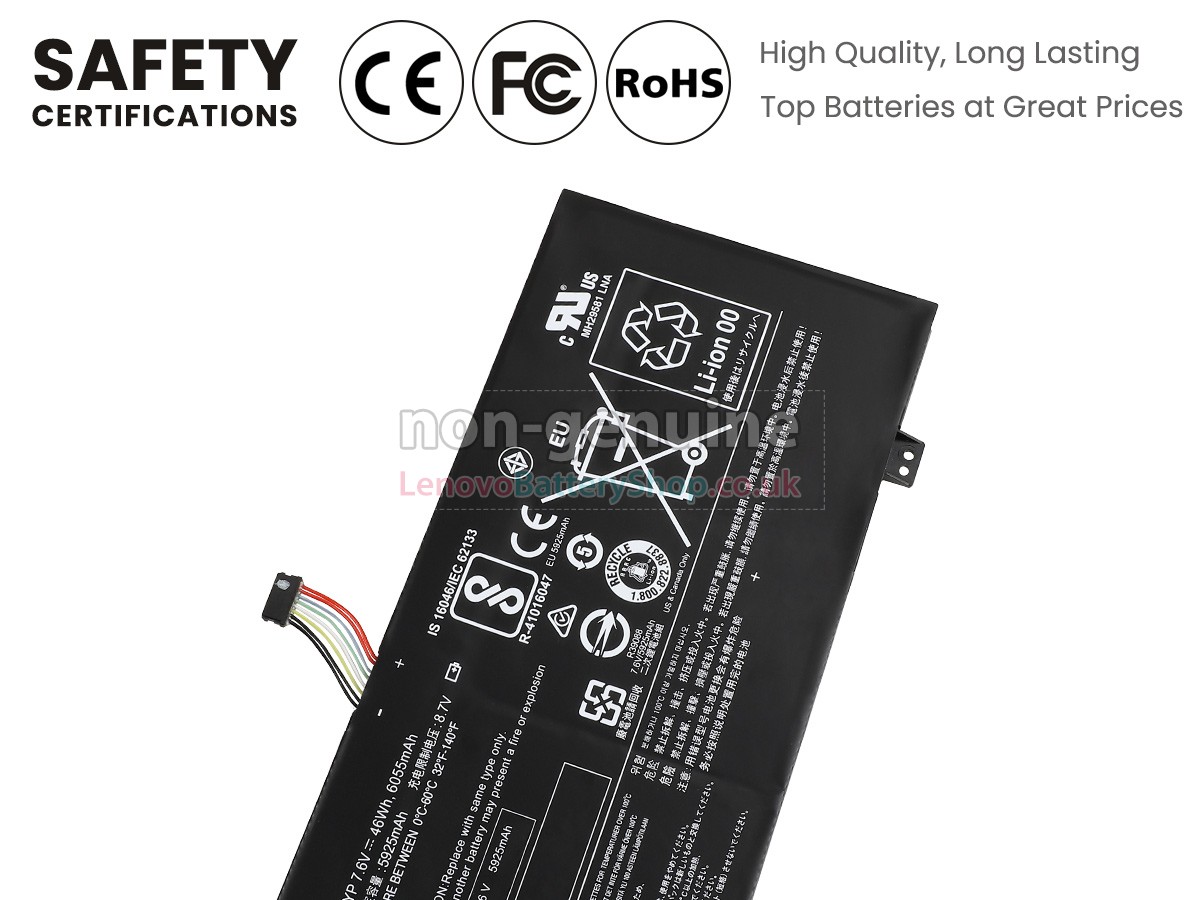 Replacement battery for Lenovo L15M4PC0