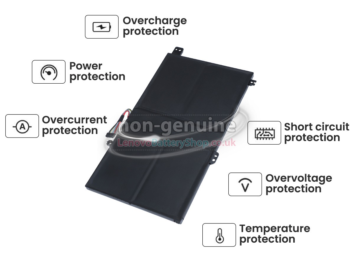 Replacement battery for Lenovo L18L3PF4(3ICP6/55/90)
