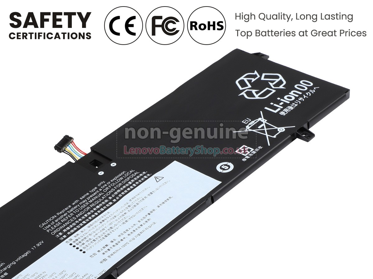 Replacement battery for Lenovo L21D4PH1