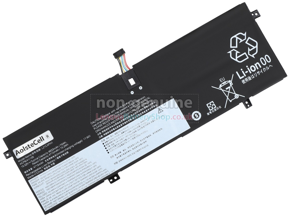 Replacement battery for Lenovo L21D4PH1