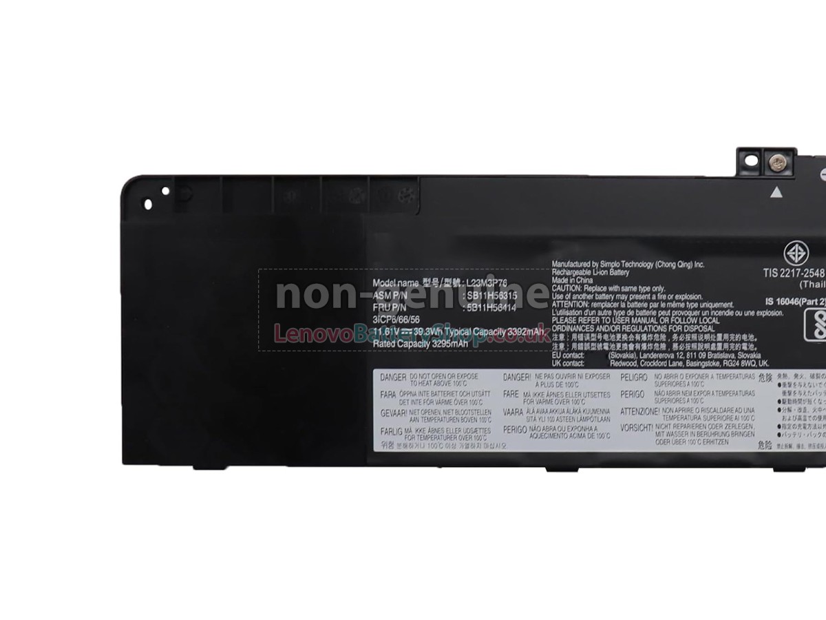 Replacement battery for Lenovo ThinkPad T14 GEN 5-21ML004VEQ