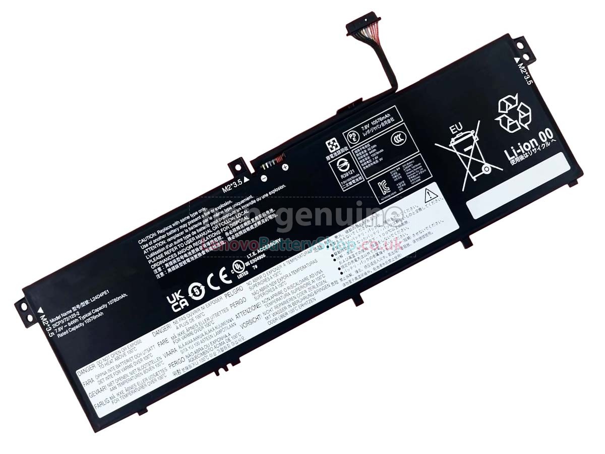 Replacement battery for Lenovo THINKBOOK 16 G7 QOY-21NH