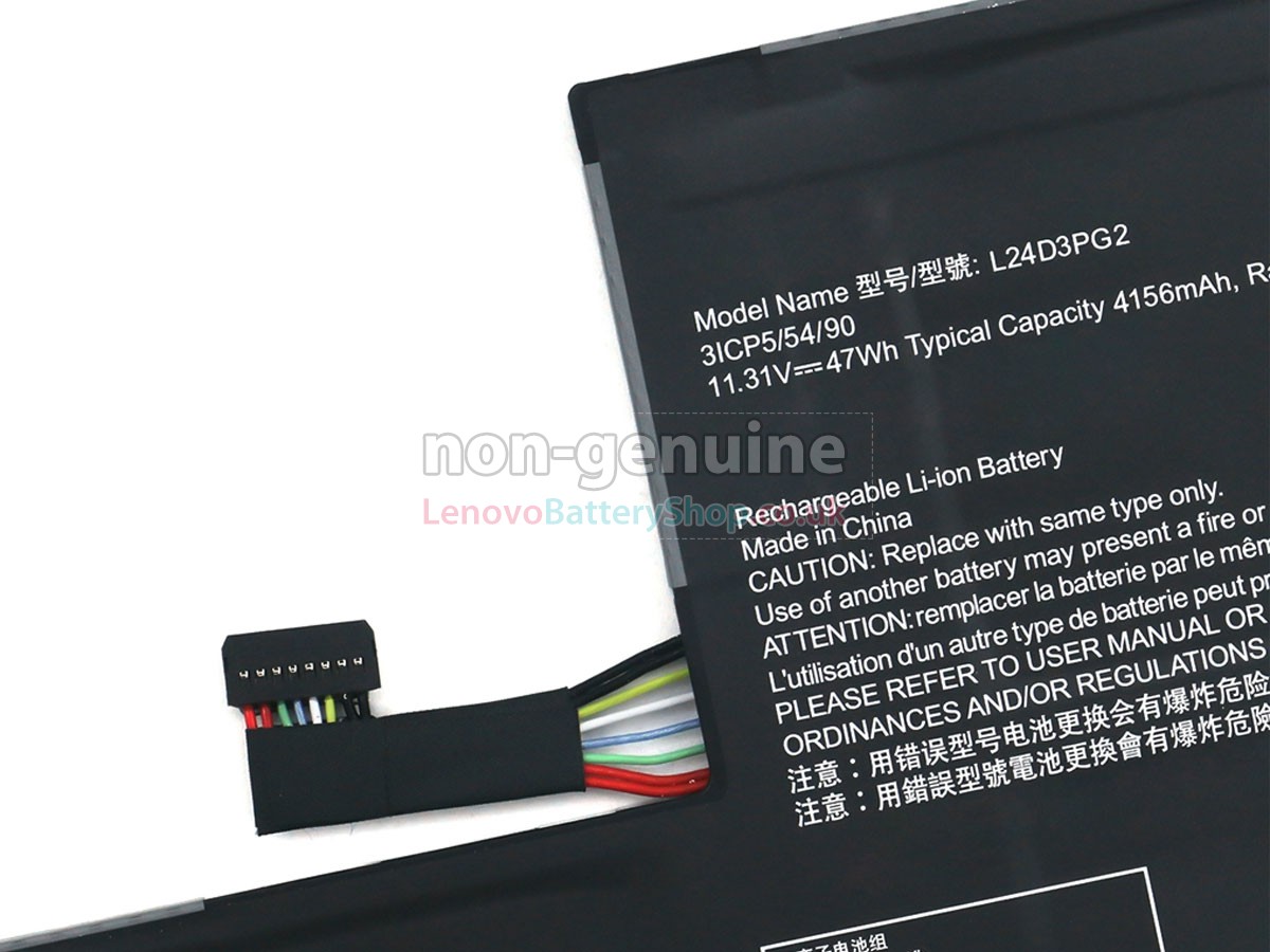 Replacement battery for Lenovo L24M3PG2