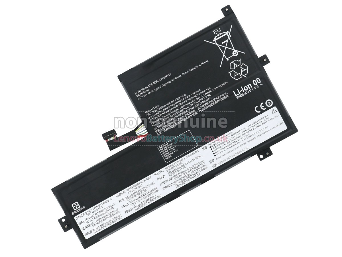 Replacement battery for Lenovo L24M3PG2