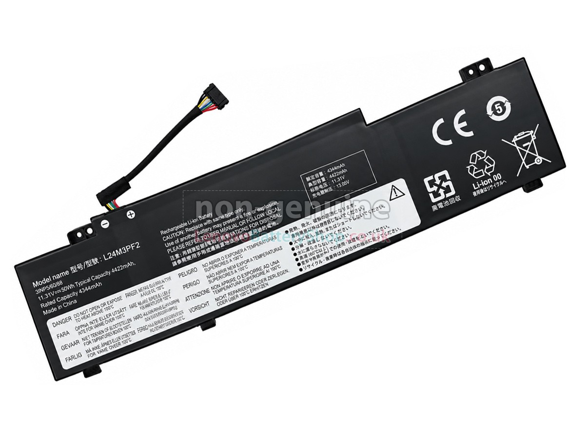 Replacement battery for Lenovo L24M3PF2