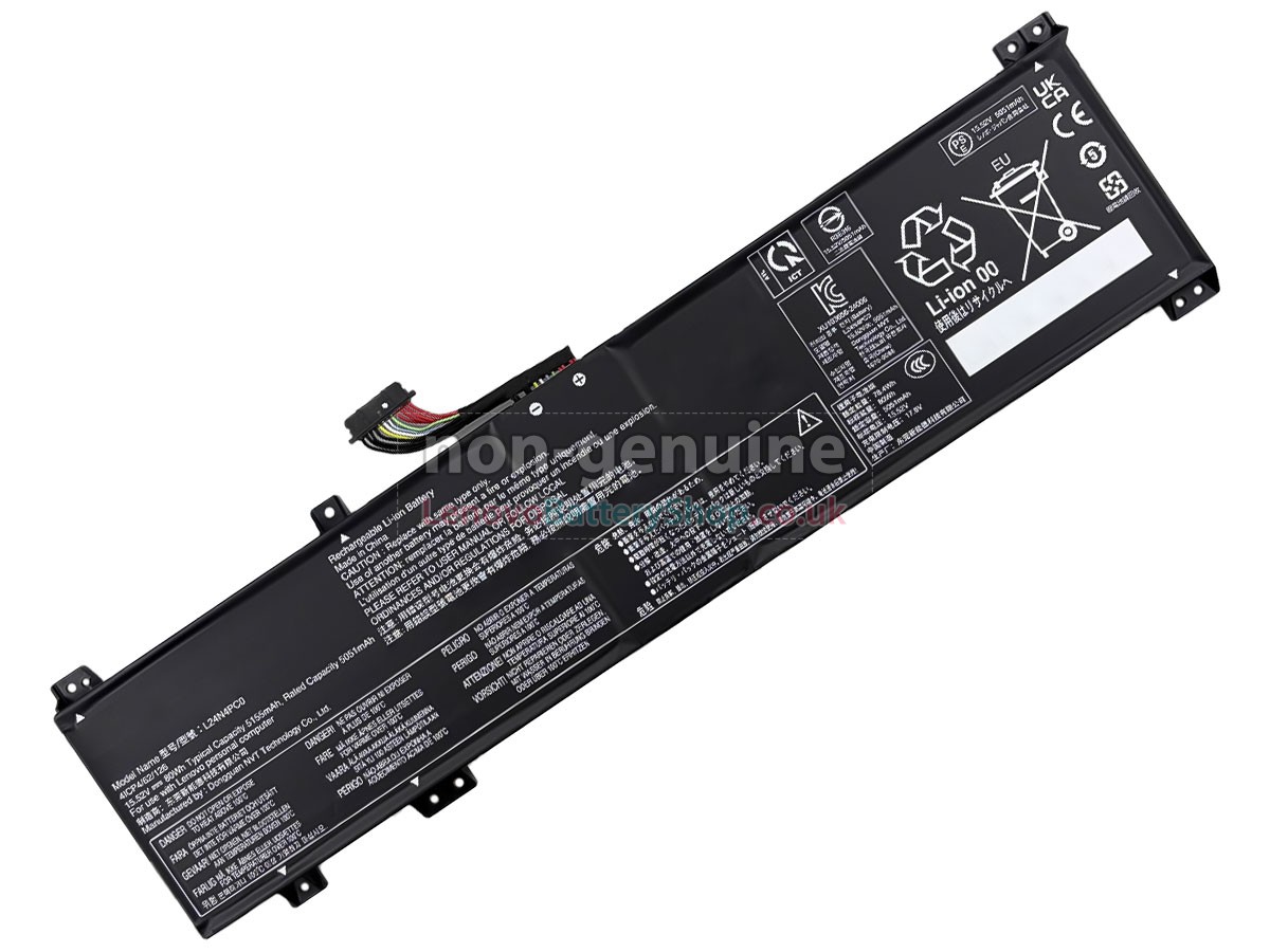 Replacement battery for Lenovo LEGION 5 15AKP10-83F1000AFR