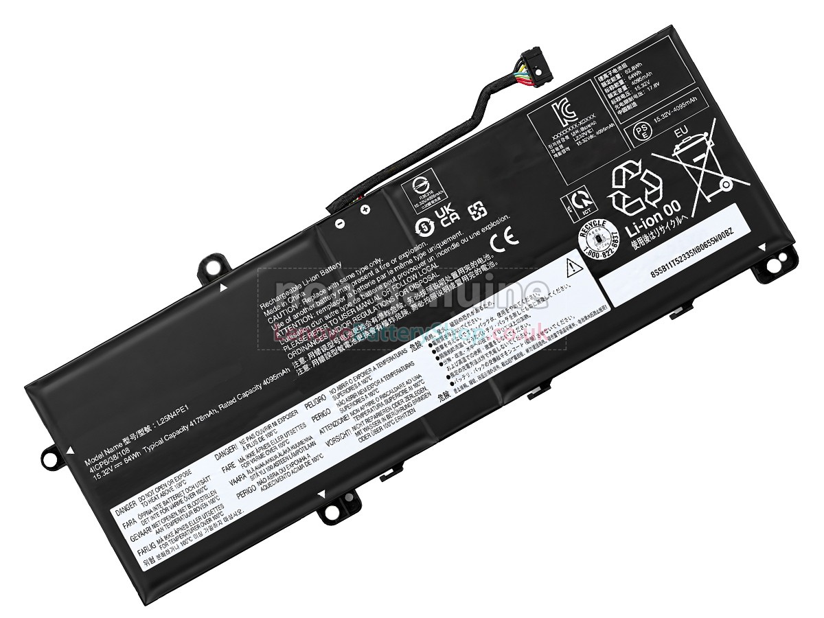 Replacement battery for Lenovo THINKBOOK 14 G9 IRL-21UY
