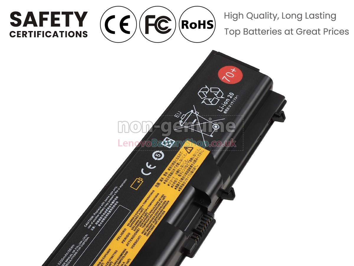 Replacement battery for Lenovo ThinkPad L412