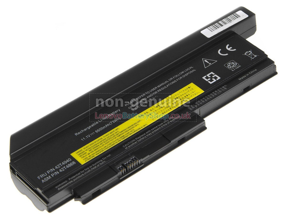 Replacement battery for Lenovo 45N1023