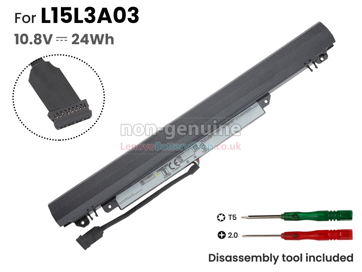 Replacement battery for Lenovo IdeaPad 110-15IBR